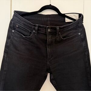 Rag n Bone Fit 2 Slim Black Denim Jeans